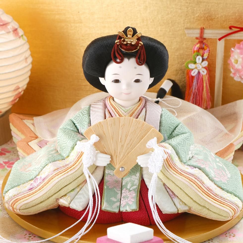 雛人形（ひな人形）「Sakura・Miel」｜縫nui 親王飾り｜上質な木目込み