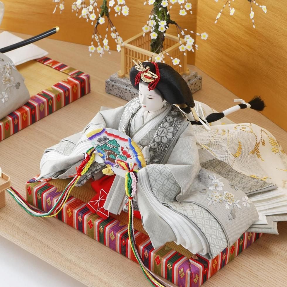 雛人形（ひな人形）｜En - 縁 - （白木） | 眼楽亭富久月 横山一彦