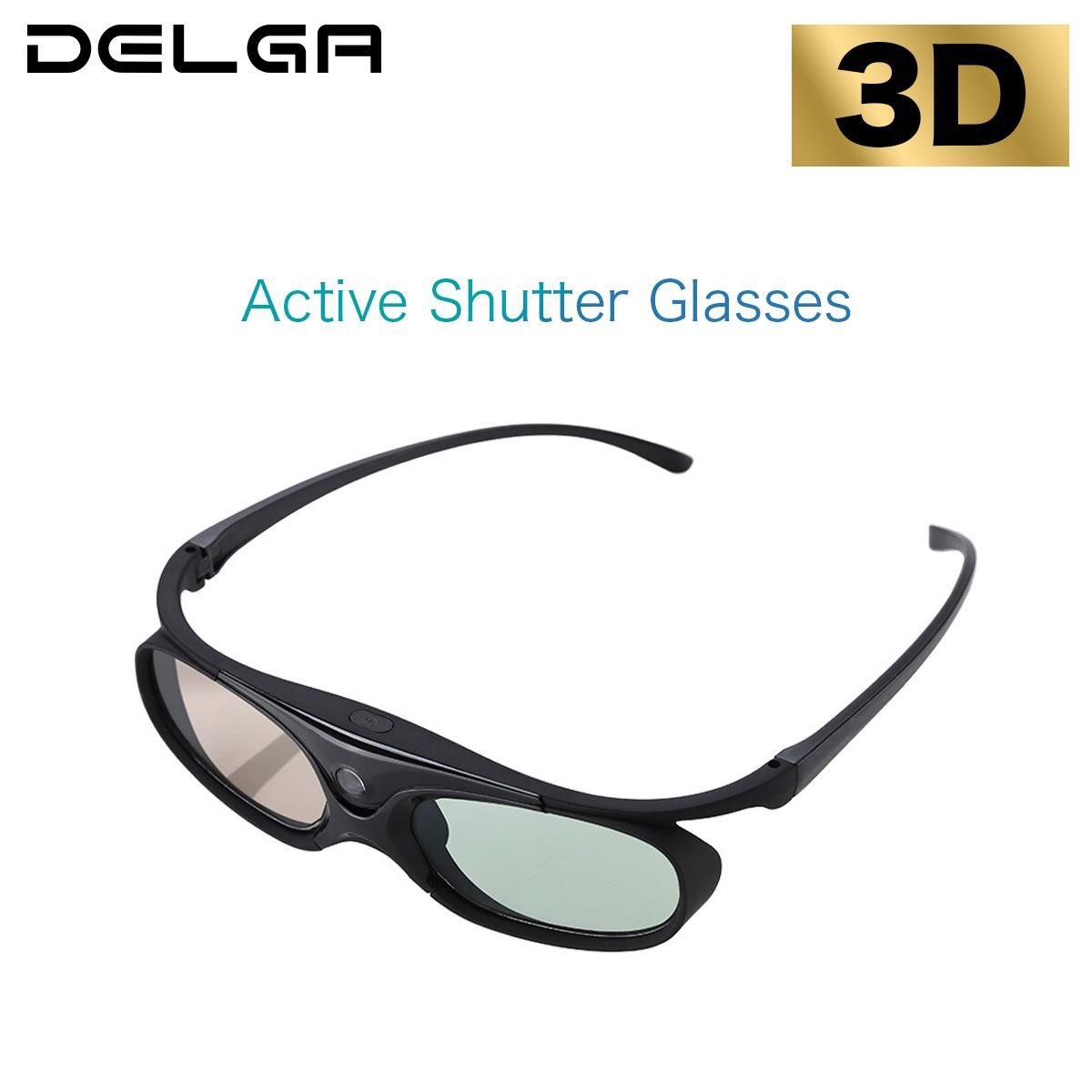 DLP プロジェクター DELGA 専用 3D メガネ Active Shutter Glasses