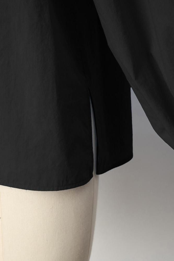 ボリュームシャツⅡ ブラック - SINME ONLINE STORE