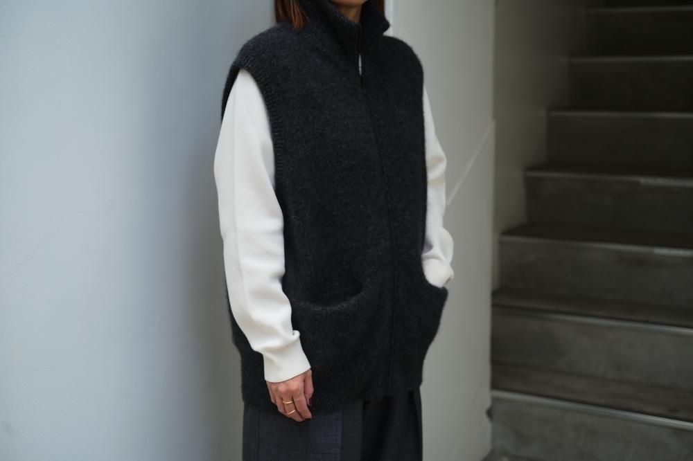 MAATEE&SONS CASHEMERE 強圧縮 JIP VEST