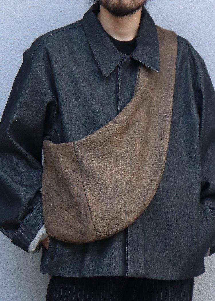 GABRIELA COLL GARMENTS【NO.250 CROSSED LEATHER BAG】 - faye project