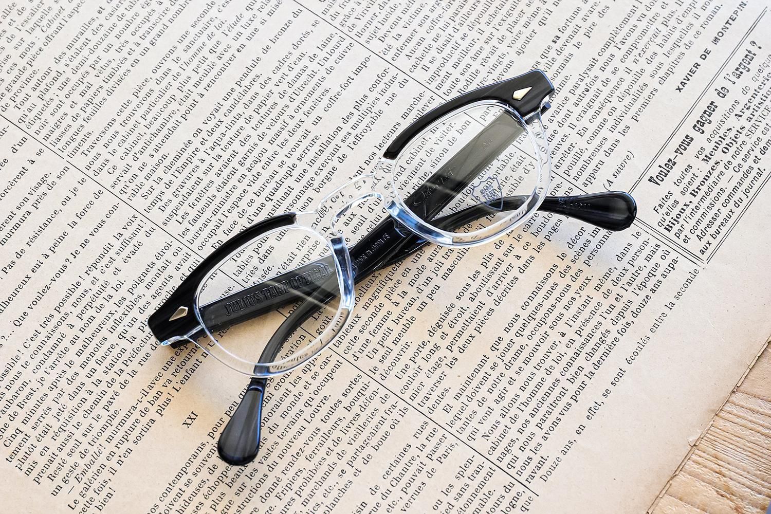 JULIUS TART OPTICAL ジュリアス タート オプティカル AR col.Black