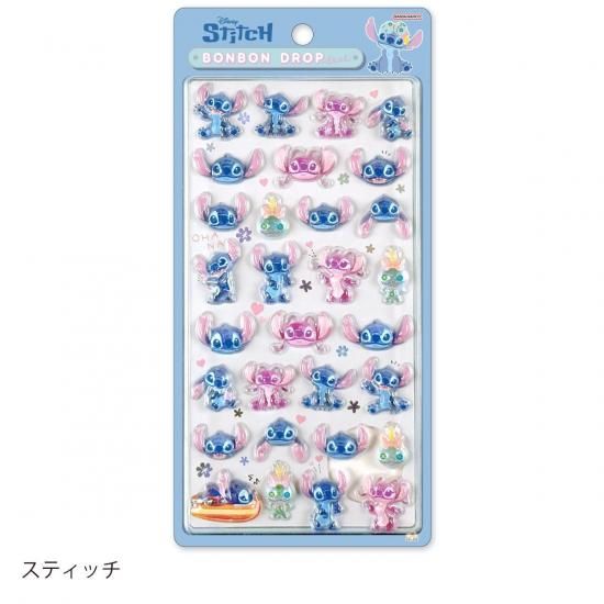 ネコポス対応】ディズニー・ボンボンドロップシール スティッチ