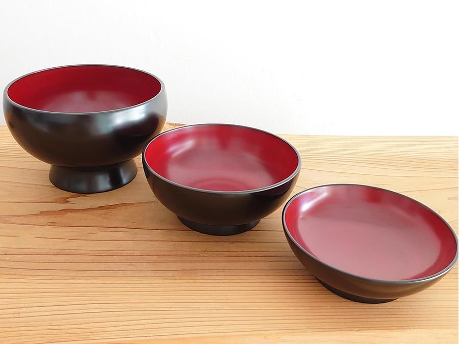 赤木明登】｜秀衡椀 三つ椀・内赤 ～Online Shop｜紅椿それいゆ～