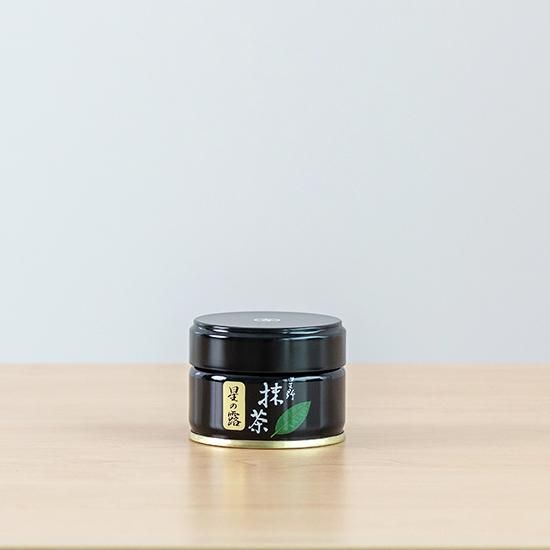 星野抹茶「星の露」20g缶入 - お茶の星野園 オンラインショップ