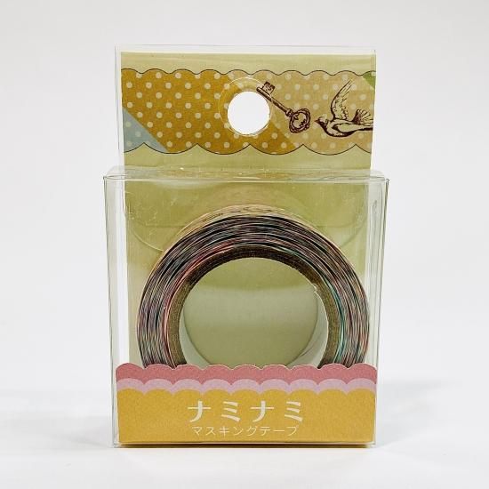 PINE BOOK ナミナミマスキングテープ アンティーク・コラージュ