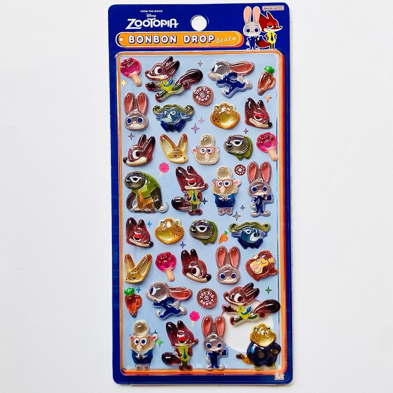 サンスター文具 BONBON DROP SEAL(ボンボンドロップシール) ディズニー