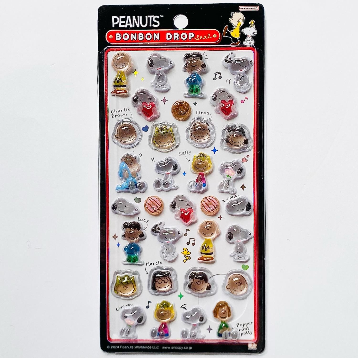 サンスター文具 BONBON DROP SEAL(ボンボンドロップシール) スヌーピー