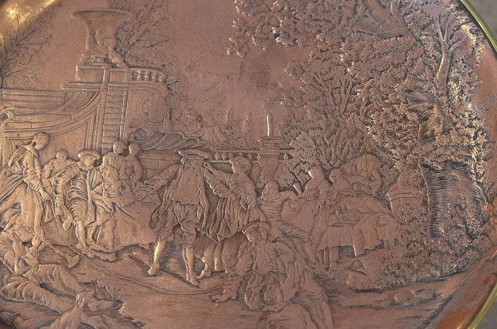 フランスアールヌーボー雑貨】コンポートフルーツ皿 アクセサリー