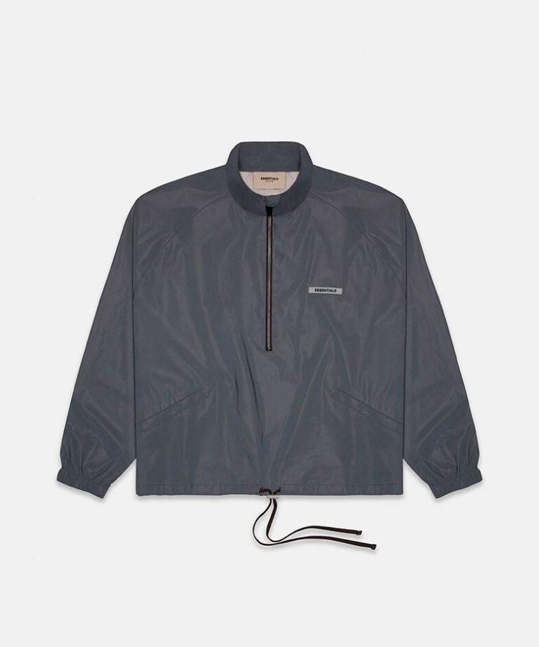 FOG ESSENTIALS HALF ZIP TRACK JACKET - エッセンシャルズ ハーフ