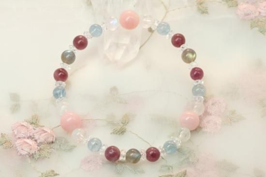 復縁/恋愛運UP】ピンクオパール・ピンクトルマリン・アクアマリン