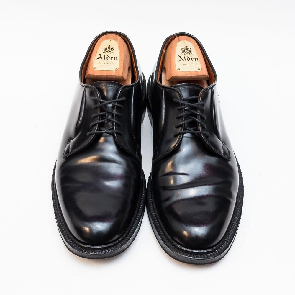 オールデン 9901 コードバン プレーントゥ サイズ8.5E - 中古革靴販売