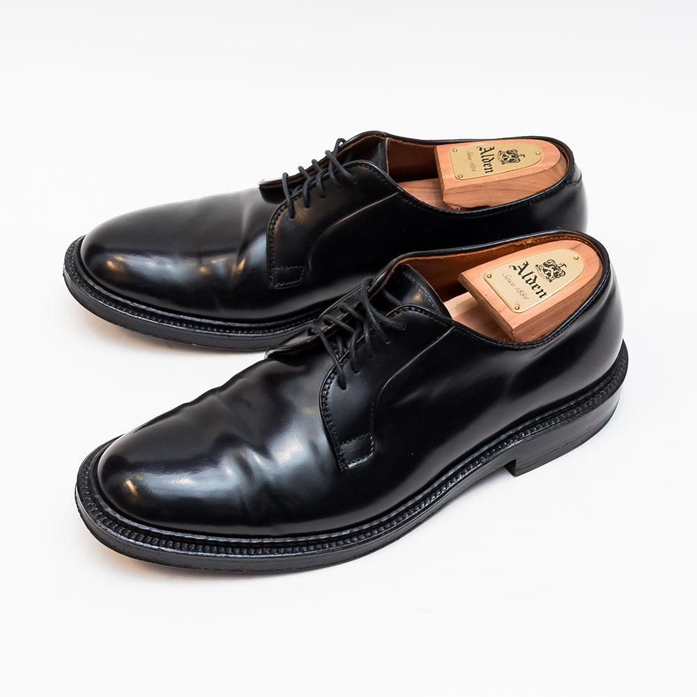 オールデン 9901 コードバン プレーントゥ サイズ8.5E - 中古革靴販売