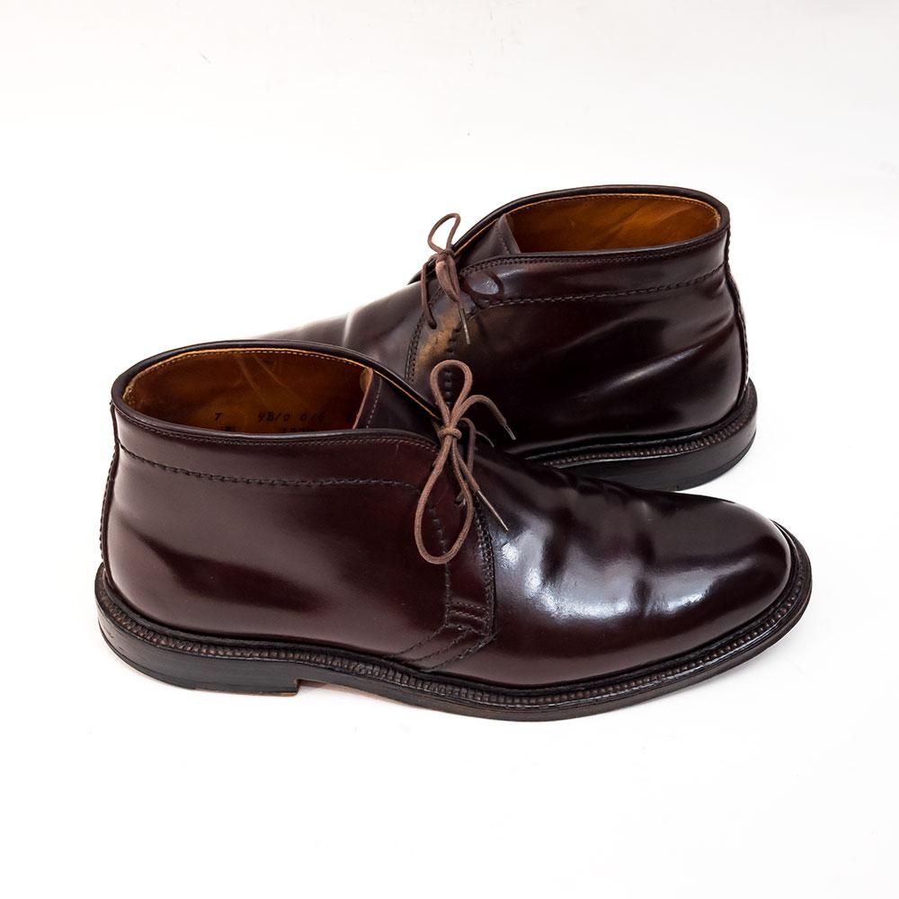 オールデン 1339 チャッカブーツ バーガンディ コードバン サイズ7D