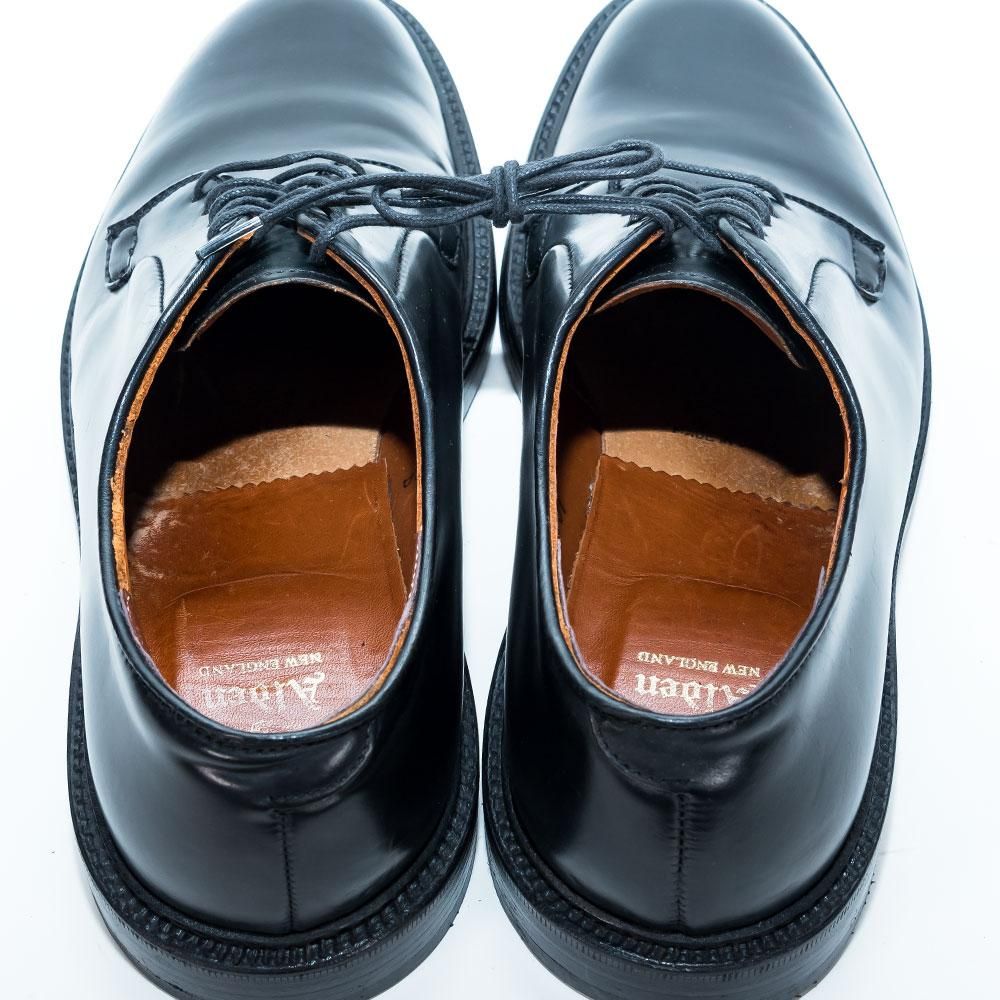 オールデン 9901 外羽根プレーントゥ ブラック コードバン サイズ9D