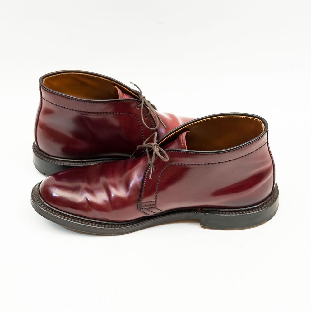 オールデン 1339 チャッカブーツ バーガンディ コードバン サイズ7D