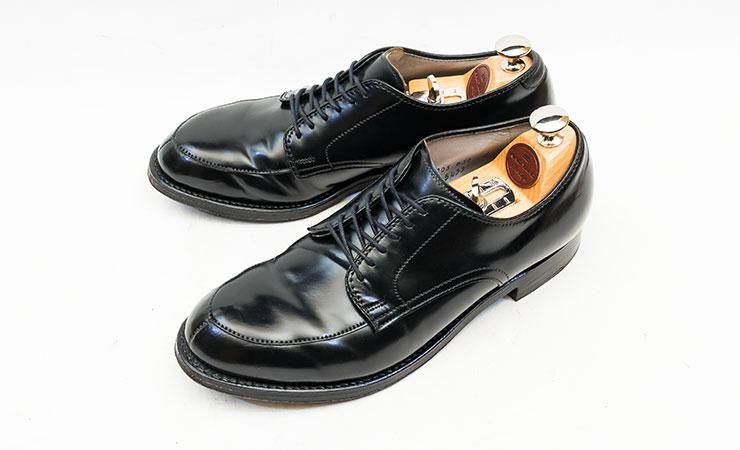 オールデン 5433 Vチップ コードバン ブラック モディファイドラスト