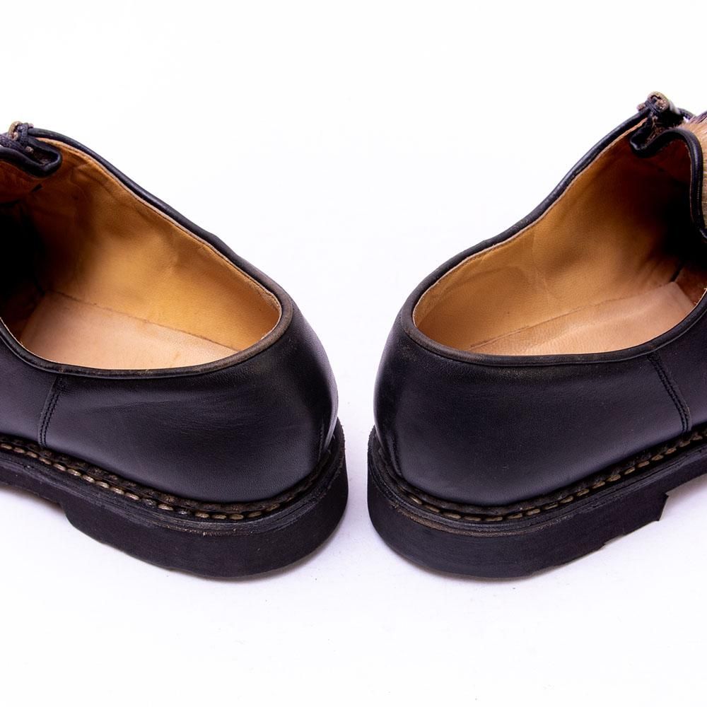 パラブーツ MICHAEL(ミカエル)フォック ブラック リスレザー デカタグ