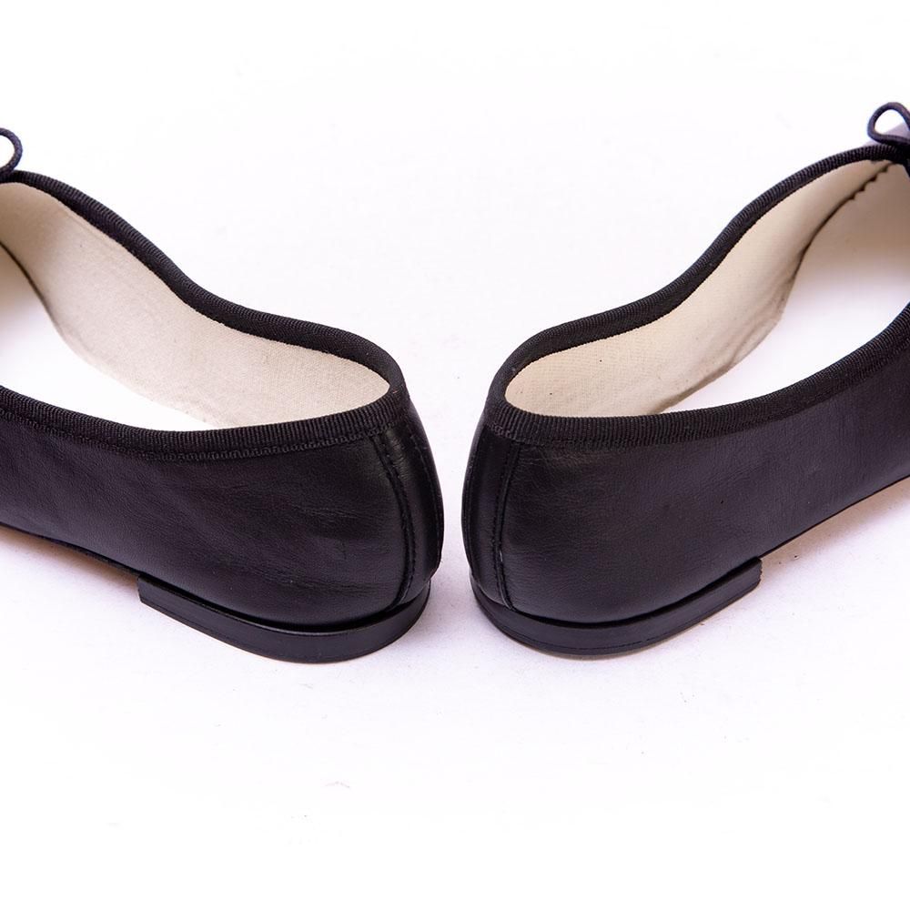 レペット MANON(マノン) レザーバレエシューズ ブラック サイズ39
