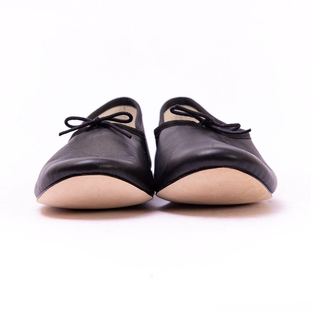 レペット MANON(マノン) レザーバレエシューズ ブラック サイズ39