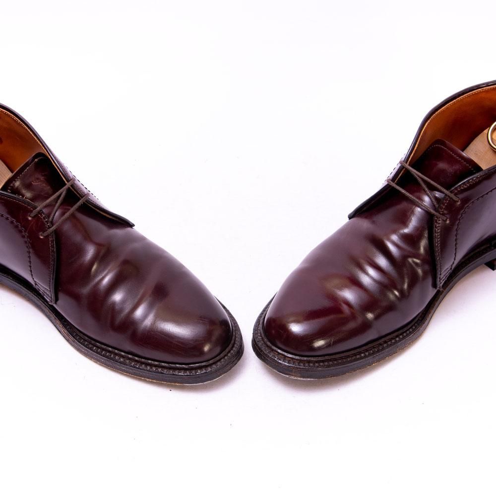 オールデン 1339 チャッカブーツ コードバン バーガンディ サイズ7.5D