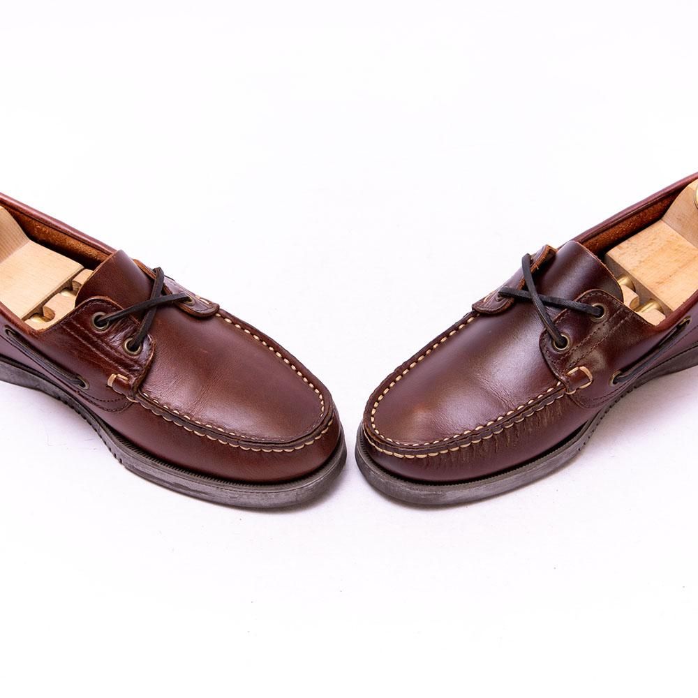 パラブーツ BARTH(バース)デッキシューズ ブラウン アメリカン サイズ