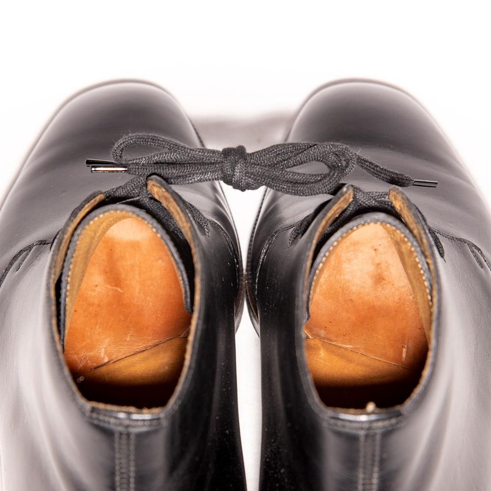 エドワードグリーン チャッカブーツ ブラック 88ラスト 旧工場