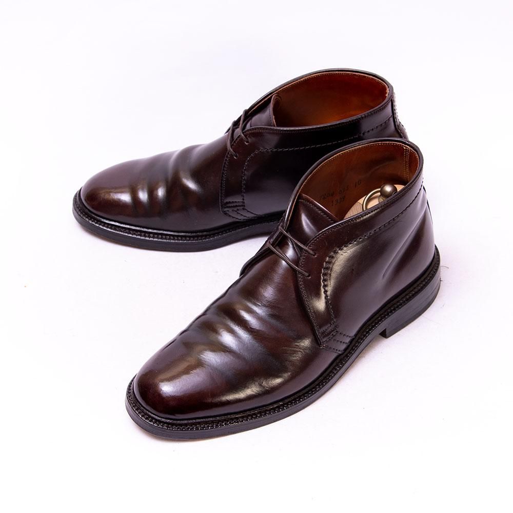 オールデン 1339 チャッカブーツ コードバン バーガンディ サイズ8E