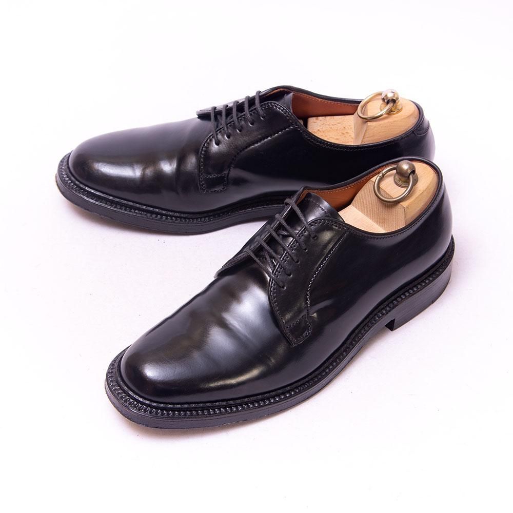 オールデン 9901 プレーントゥ コードバン ブラック サイズ7D - 中古