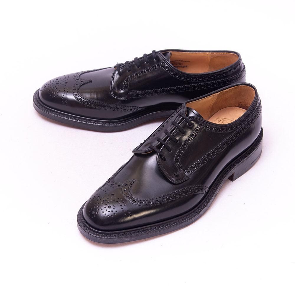 チャーチ GRAFTON(グラフトン)ロングウイングチップ ブラック