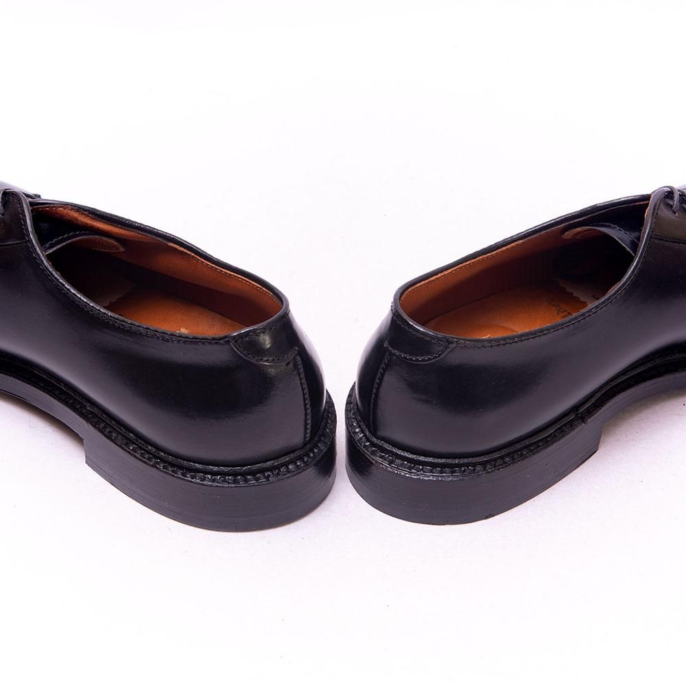 オールデン 9901 プレーントゥ コードバン ブラック サイズ8.5C - 中古