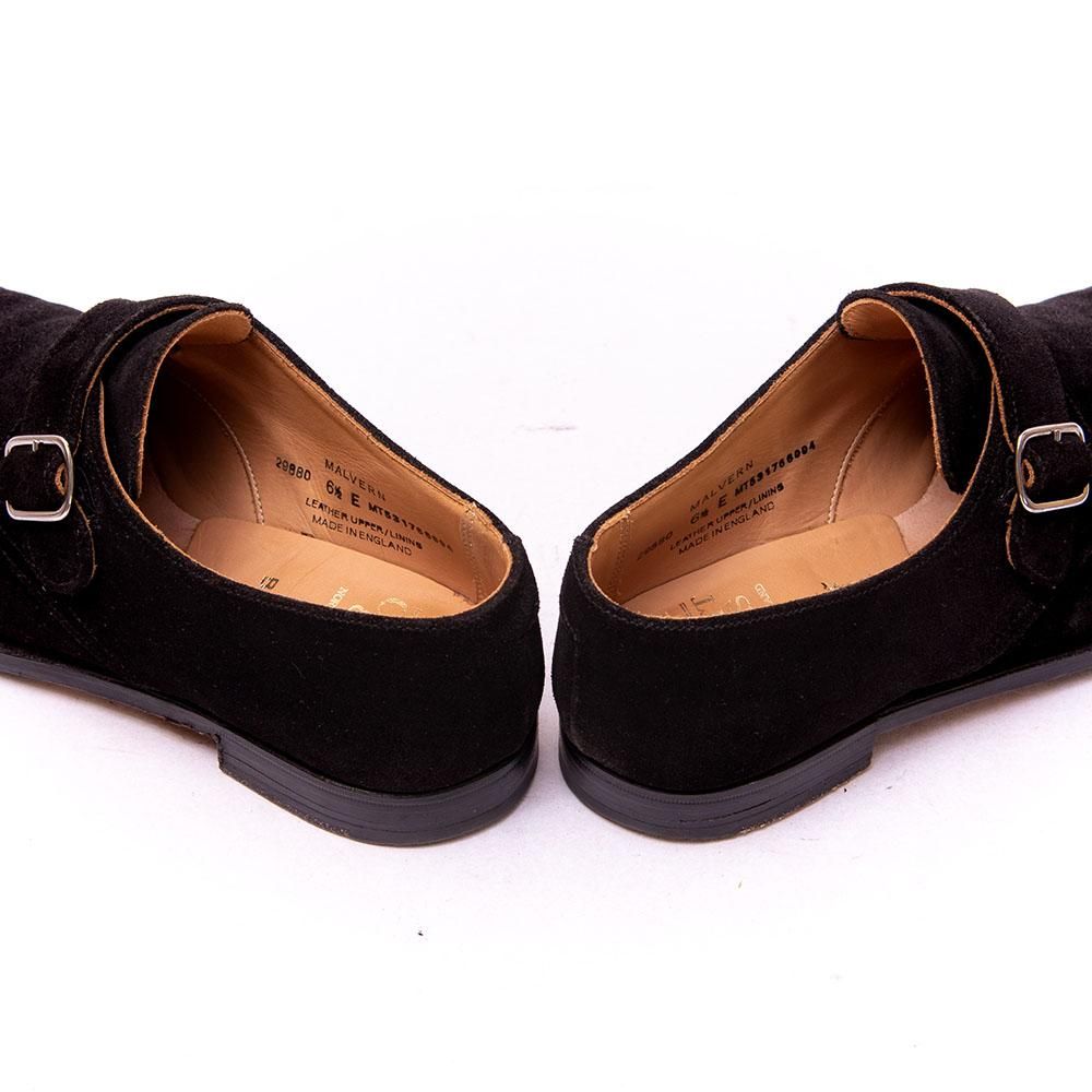 クロケット＆ジョーンズ MALVERN(マルバーン) シングルモンク ブラック