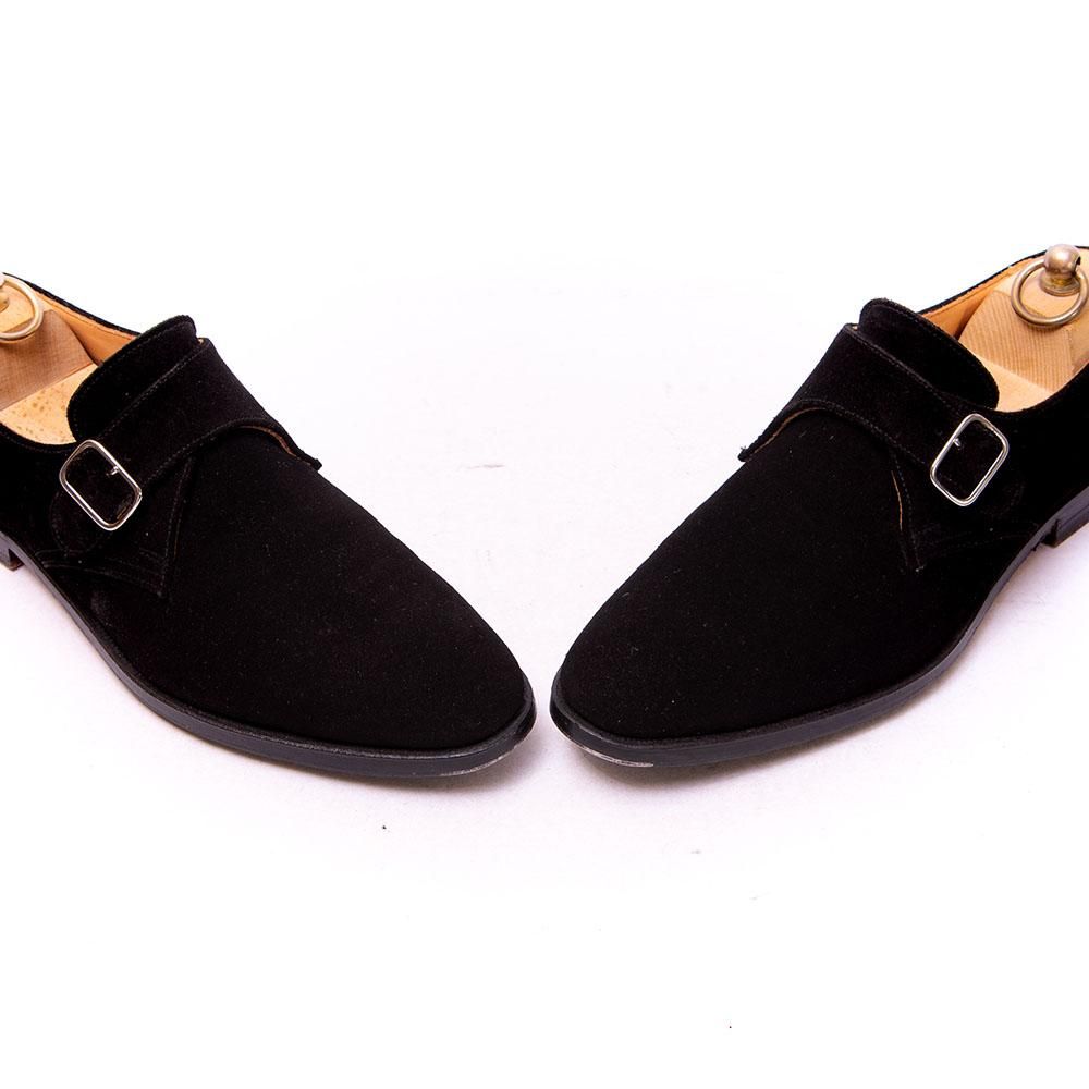 クロケット＆ジョーンズ MALVERN(マルバーン) シングルモンク ブラック