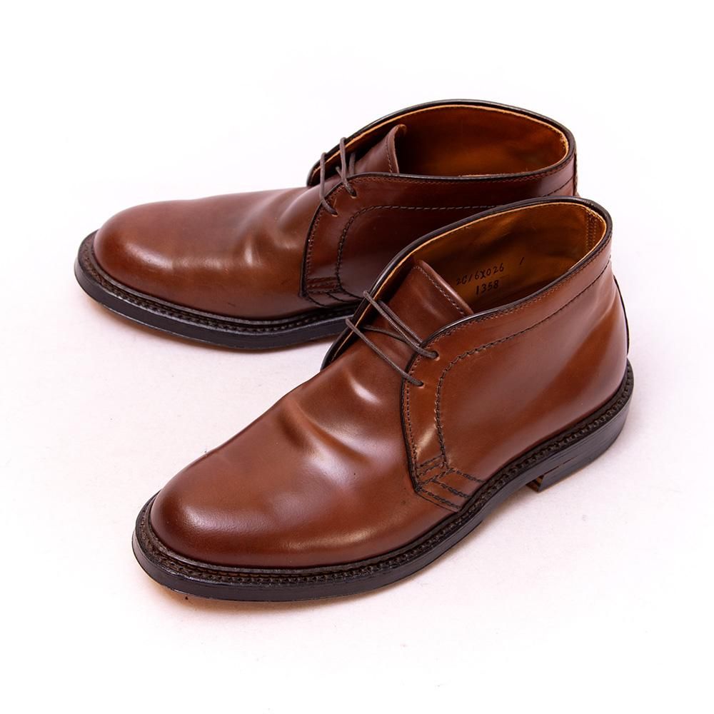 オールデン 1358 チャッカブーツ コードバン マホガニー レアカラー