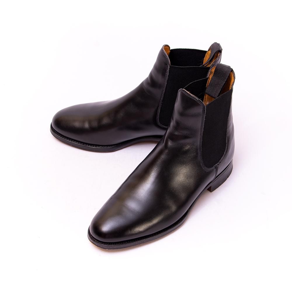 ロイドフットウェア サイドゴアブーツ ブラック 一部訳あり 推定