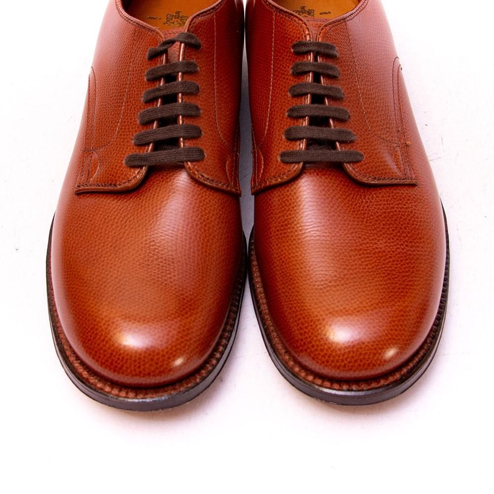 オールデン 5369 プレーントゥ ブラウン アルパインカーフ ミリタリー