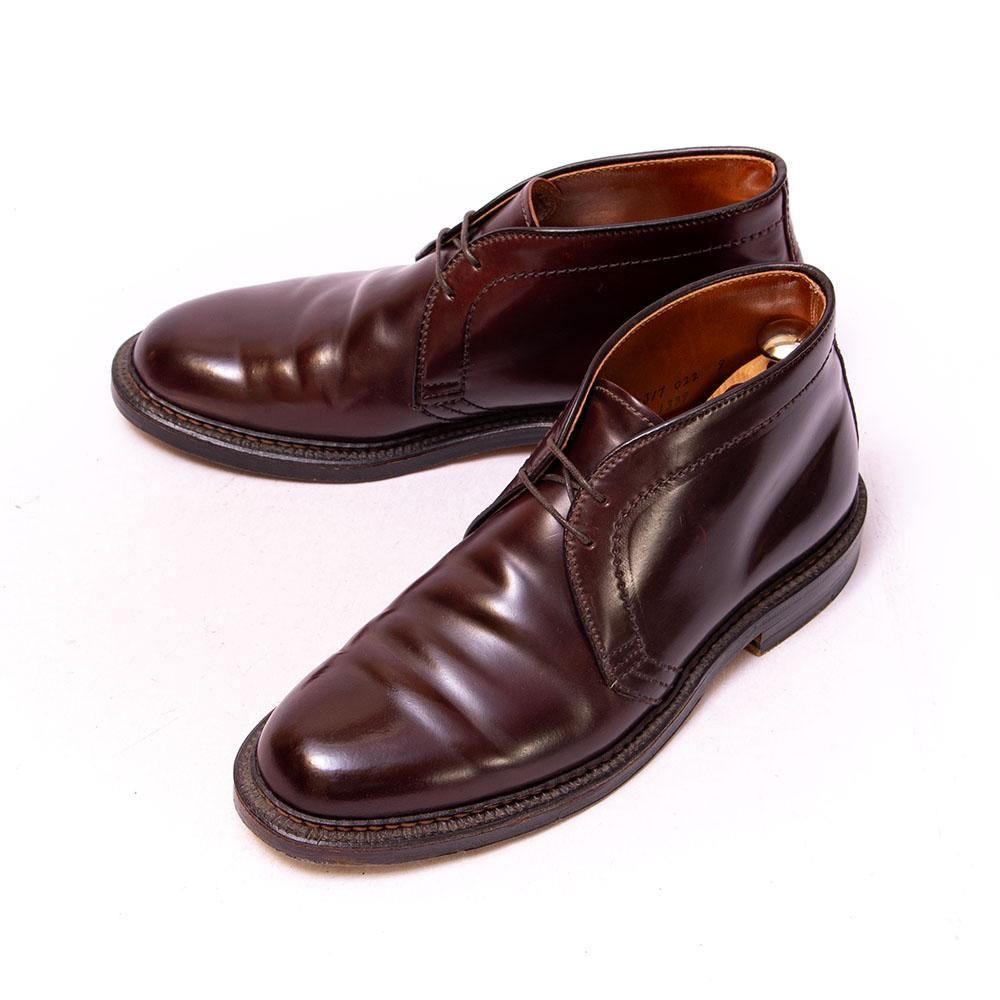 オールデン 1339 チャッカブーツ コードバン バーガンディ サイズ6D