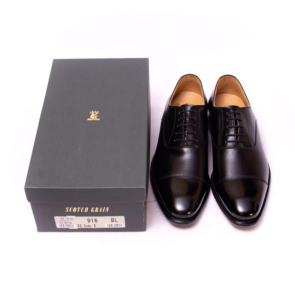 スコッチグレイン 916 ODESSA(オデッサ) ストレートチップ ブラック