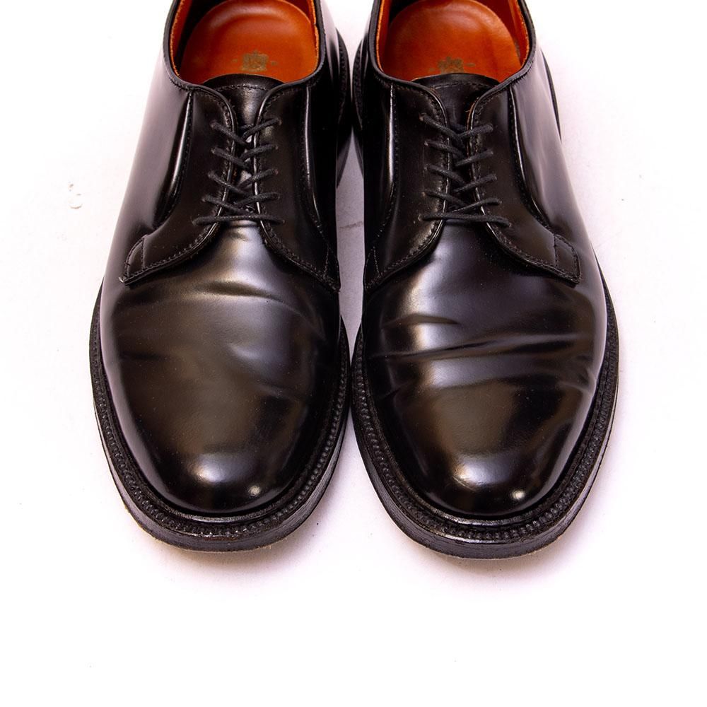 オールデン 9901 プレーントゥ ブラック コードバン サイズ8.5E - 中古