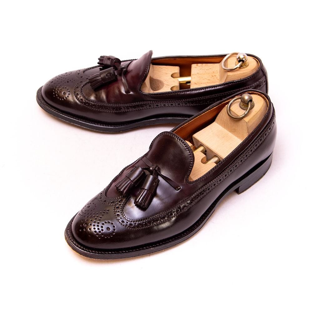 オールデン 3905 タッセルローファー ロングウイングチップ コードバン