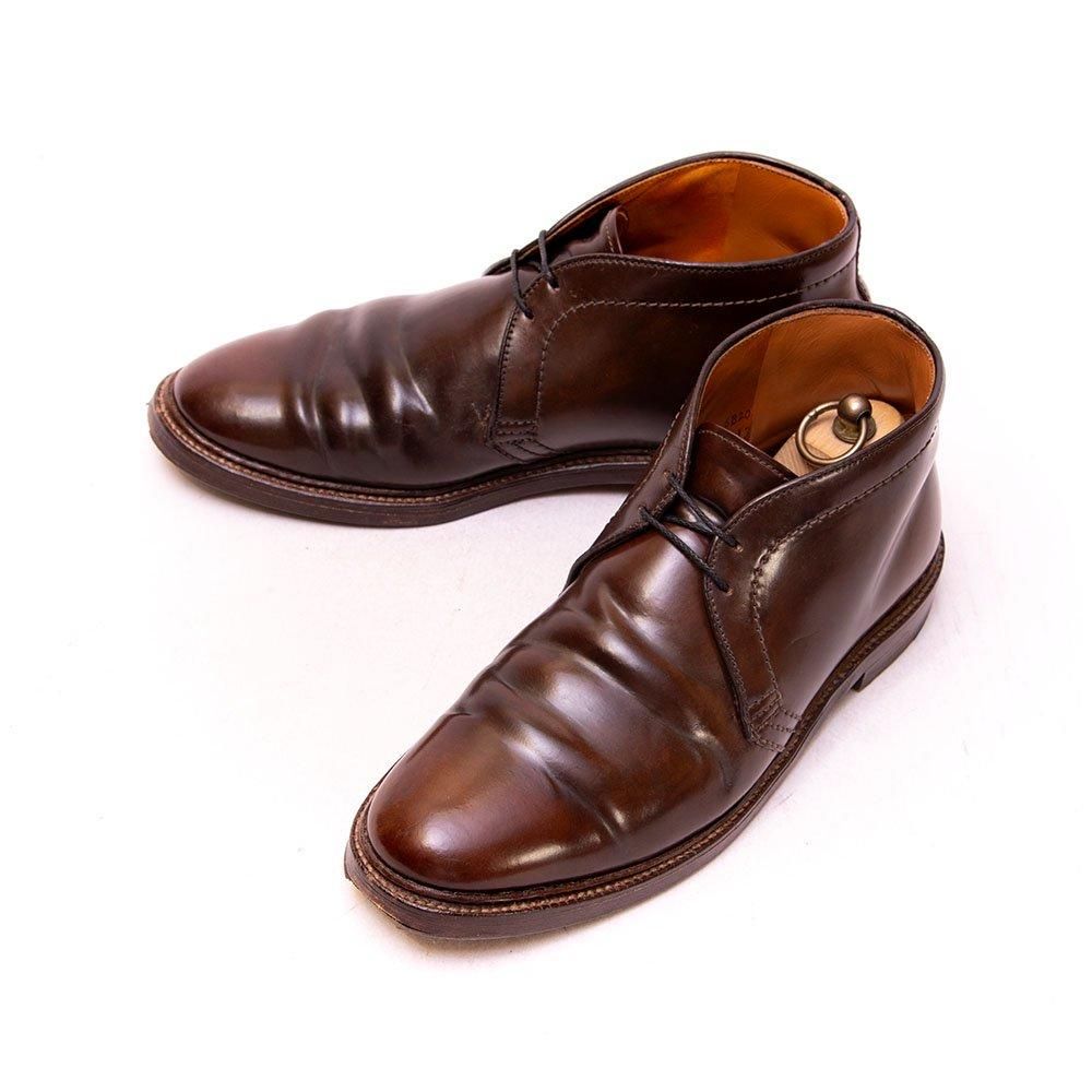 オールデン 13132 チャッカブーツ シガーコードバン レアカラー 一部訳