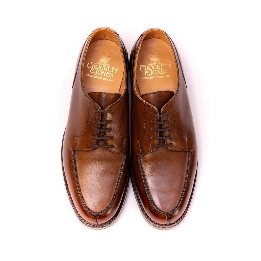 クロケット＆ジョーンズ MORETON(モールトン) Uチップ ダークブラウン