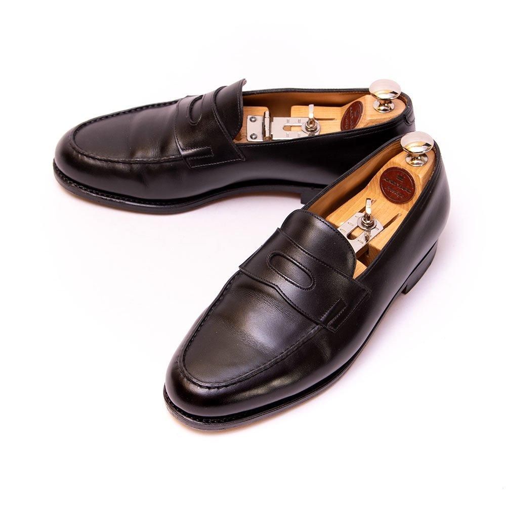 ジョンロブ LOPEZ(ロペス) コインローファー ブラック サイズ5.5E