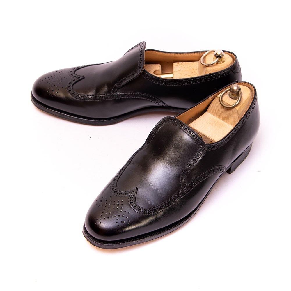 クロケット＆ジョーンズ センターエラスティックスリッポン ウイング