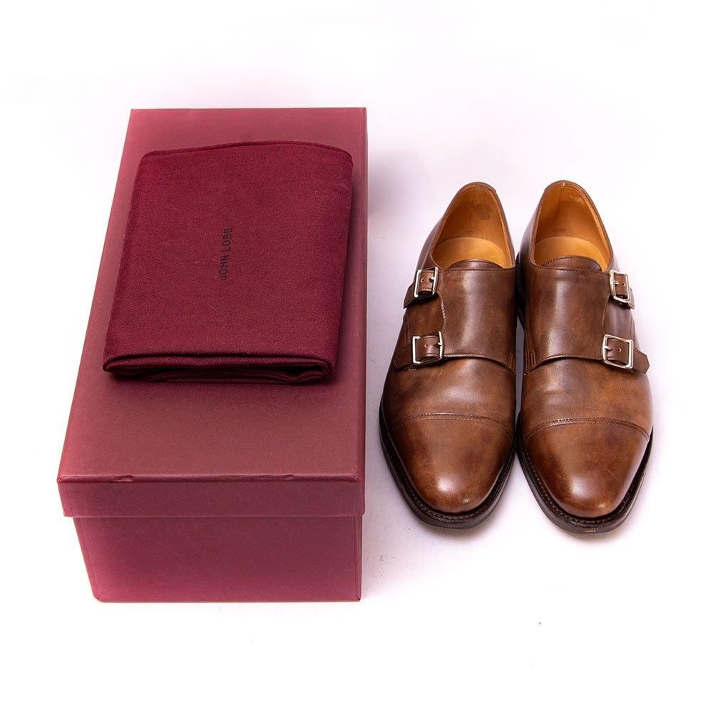 ジョンロブ WILLIAM(ウィリアム)ダブルモンク パリジャンブラウン