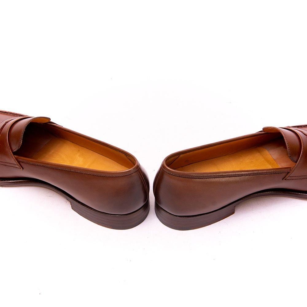 オリエンタルシューズ ALBERS(アルバース) コインローファー ブラウン