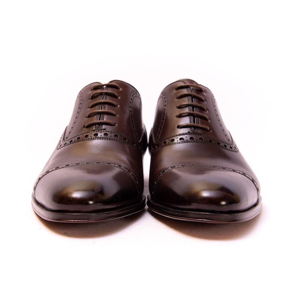 マグナーニ 12078 クォーターブローグ ダークブラウン サイズ40 - 中古