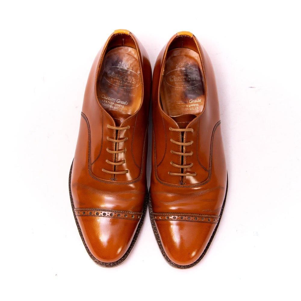 チャーチ 旧チャーチ BARCROFT(バークロフト)パンチドキャップトゥ