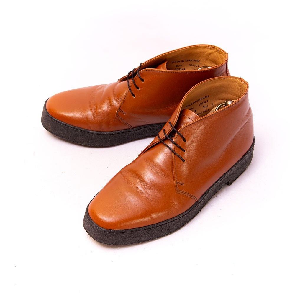 トリッカーズ 5265 チャッカブーツ ブラウン マッドガード ラクア